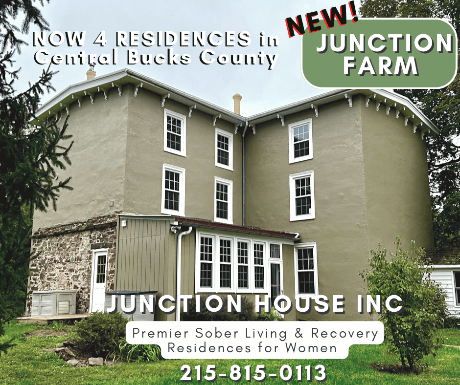 Junction Manor Structured Sober Living for Women in Warminster, (Bucks County) Pennsylvania